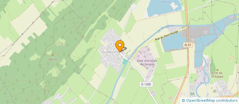 localisation de l'entreprise SCI DU GROS MURGER  HOUTAUD