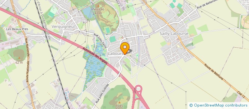 localisation de l'entreprise SCI DU GROS TILLEUL  LABOURSE