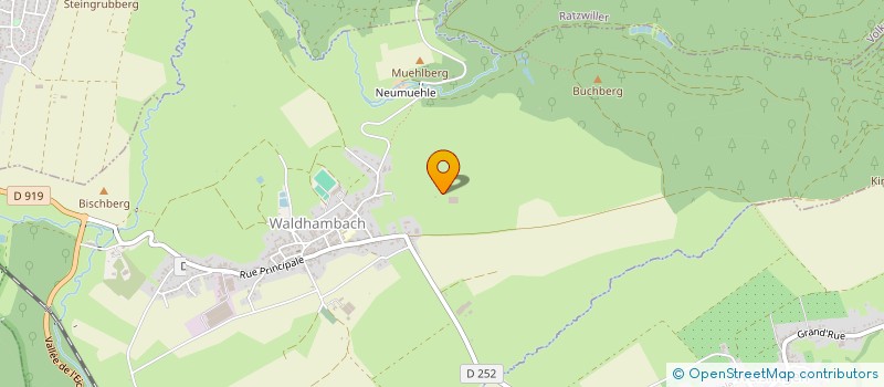 localisation de l'entreprise SCI DU GRUNEWALD  WALDHAMBACH