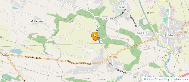 localisation de l'entreprise SCI DU GUA  SAINT-ANDRE-LE-GAZ