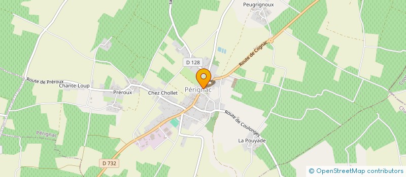 localisation de l'entreprise SCI DU GUA à PERIGNAC