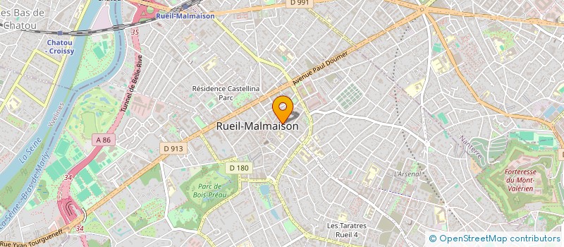 localisation de l'entreprise SCI DU GUE à RUEIL-MALMAISON