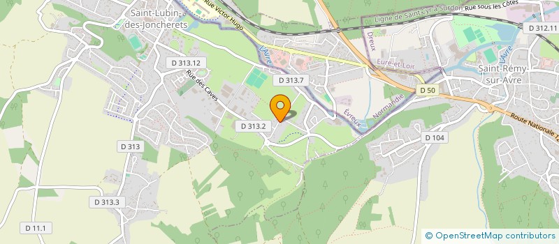 localisation de l'entreprise SCI DU GUE à SAINT-LUBIN-DES-JONCHERETS