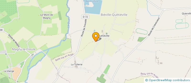 localisation de l'entreprise SCI DU GUE  BELLE VIE EN AUGE