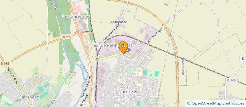 localisation de l'entreprise SCI DU GUE VASLIN à CHATEAUDUN