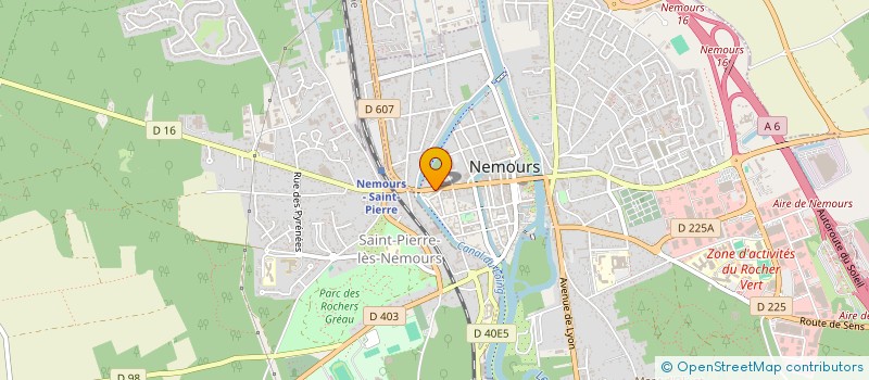 localisation de l'entreprise SCI DU GUERDREUX  NEMOURS