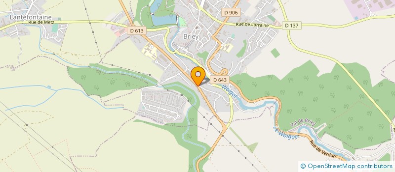 localisation de l'entreprise SCI DU GUIL  VAL DE BRIEY