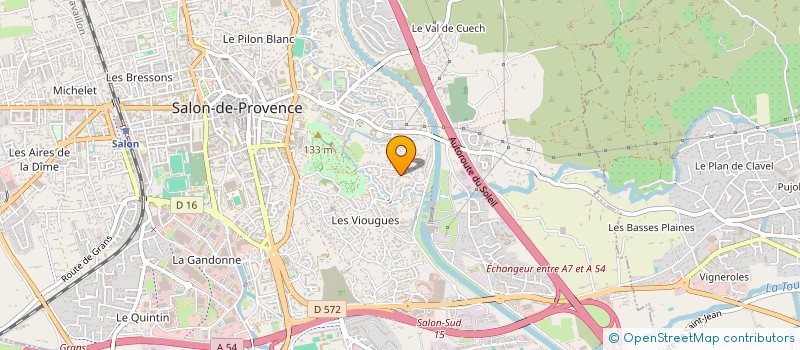 localisation de l'entreprise SCI DU GUYNEMER  SALON-DE-PROVENCE