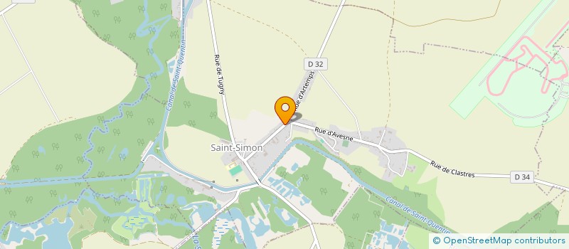 localisation de l'entreprise SCI DU HA-SAP  AUBIGNY-AUX-KAISNES