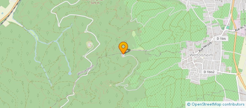localisation de l'entreprise SCI DU HAGUENECK  WETTOLSHEIM