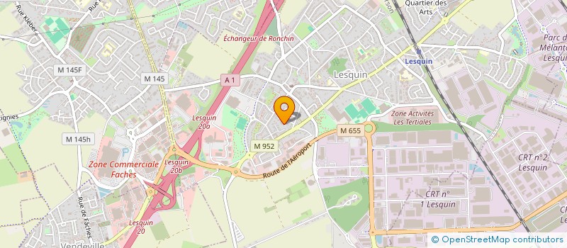 localisation de l'entreprise SCI DU HAINAUT à LESQUIN