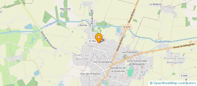 localisation de l'entreprise SCI DU HALLIER à QUIERS-SUR-BEZONDE