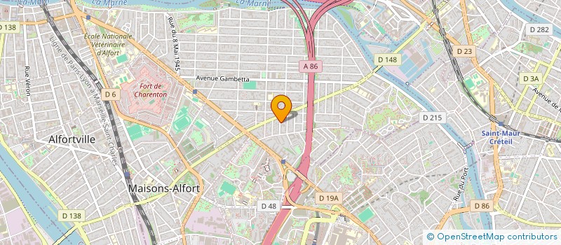 localisation de l'entreprise SCI DU HAMEAU à MAISONS-ALFORT