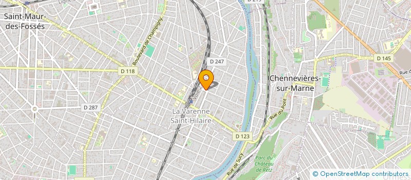 localisation de l'entreprise SCI  DU HAMEAU à SAINT-MAUR-DES-FOSSES