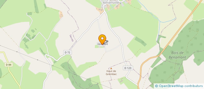 localisation de l'entreprise SCI DU HAMEAU  DEUXVILLE