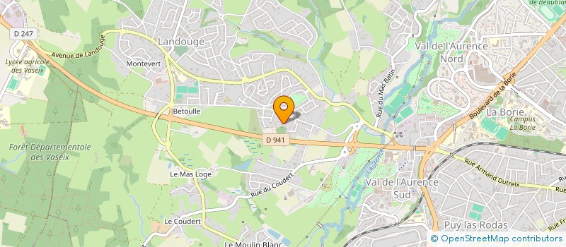 localisation de l'entreprise SCI DU HAMEAU à LIMOGES