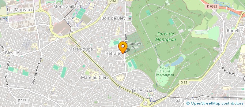 localisation de l'entreprise SCI DU  HAMEAU D'ECKIER à LE HAVRE