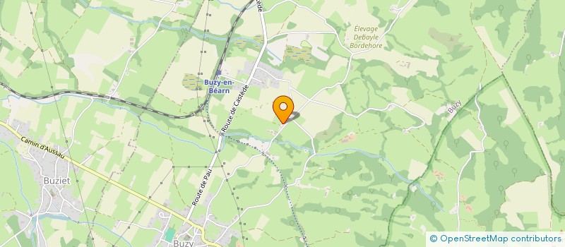 localisation de l'entreprise SCI DU HAMEAU DE BUZY  BUZY