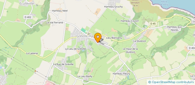 localisation de l'entreprise SCI DU HAMEAU ES GOSSELIN  LA HAGUE