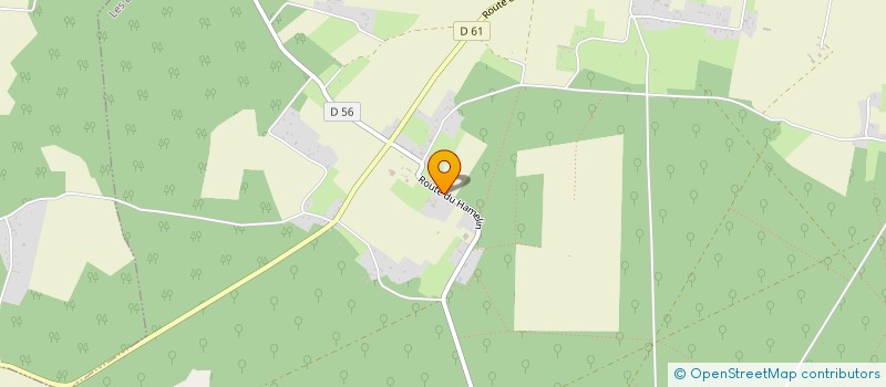 localisation de l'entreprise SCI DU HAMELET  LES BAUX-DE-BRETEUIL