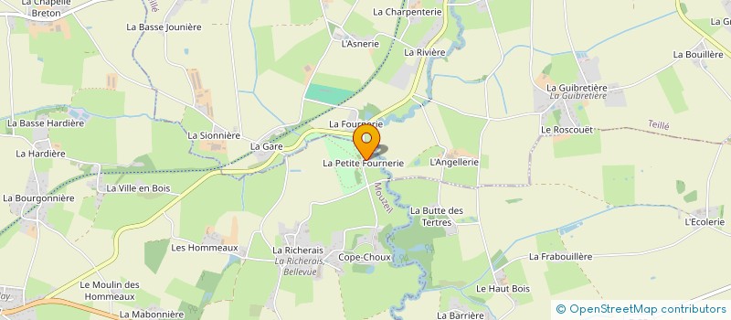 localisation de l'entreprise SCI DU HANG ART  MOUZEIL