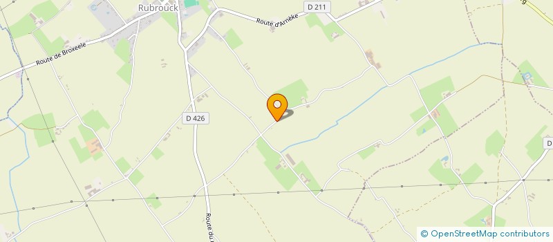 localisation de l'entreprise SCI DU HANGAR  RUBROUCK
