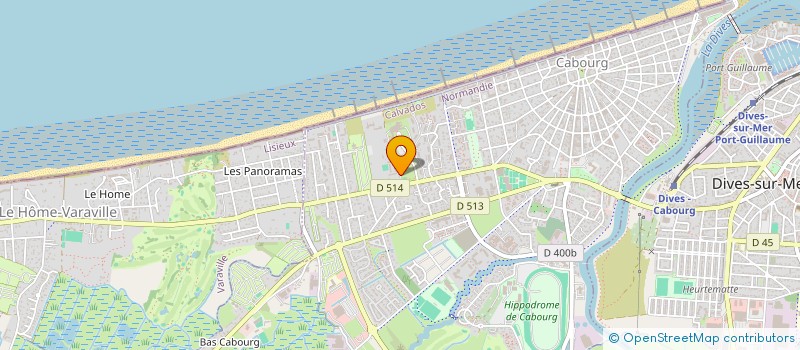 localisation de l'entreprise SCI DU HARAS  VARAVILLE