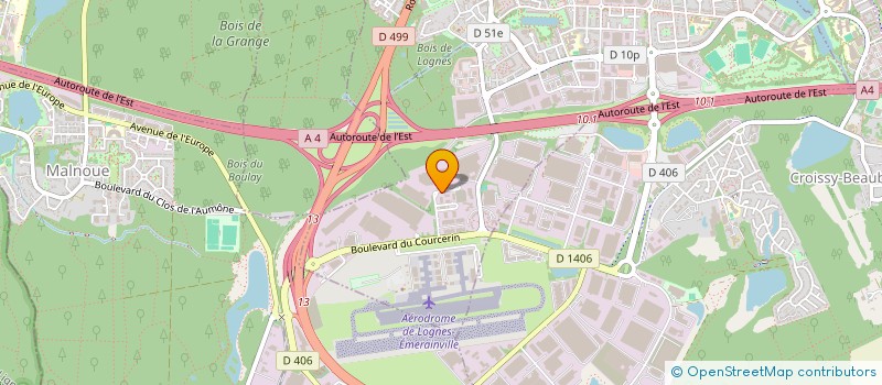 localisation de l'entreprise SCI DU HARAS à LOGNES