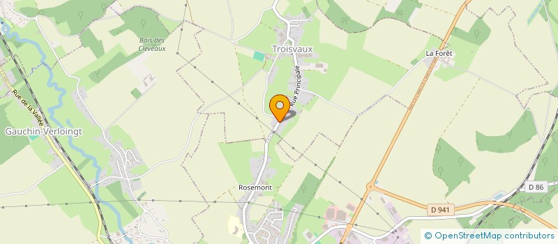 localisation de l'entreprise SCI DU HARAS DE MONTS  MONTS-EN-TERNOIS