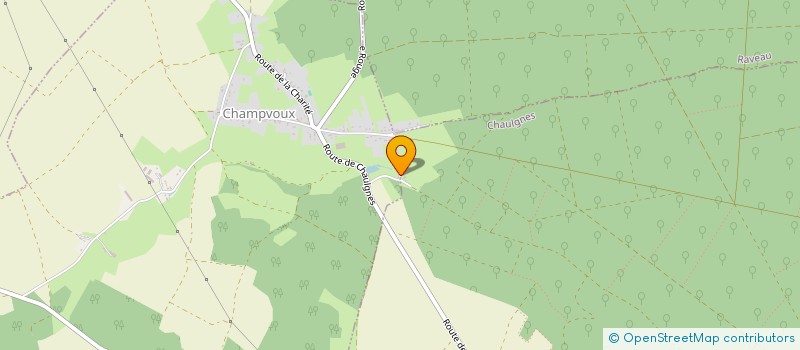 localisation de l'entreprise SCI DU HARAS DE TIGRAN  CHAULGNES