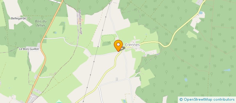 localisation de l'entreprise SCI DU HARAS DU TELLIER à SEVIGNY