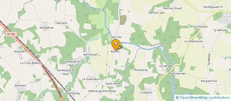 localisation de l'entreprise SCI DU HARAS DU TER  LARMOR-PLAGE