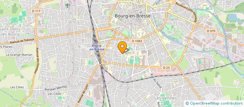 localisation de l'entreprise SCI DU HAUT 2 à BOURG-EN-BRESSE