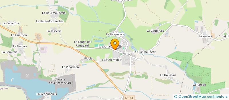 localisation de l'entreprise SCI DU HAUT BEAUVAIS  VALLONS-DE-L'ERDRE