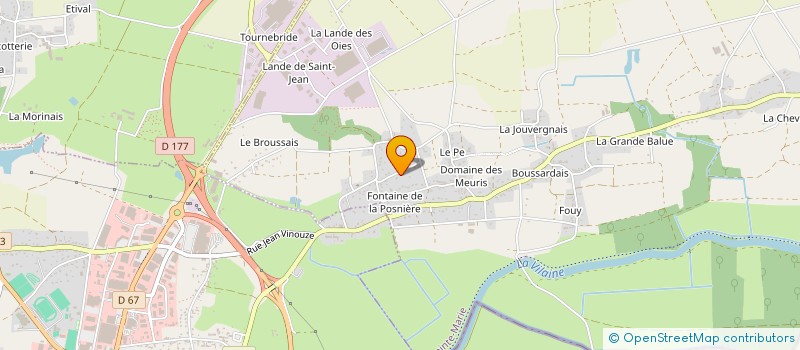 localisation de l'entreprise SCI DU HAUT BEL à SAINTE-MARIE