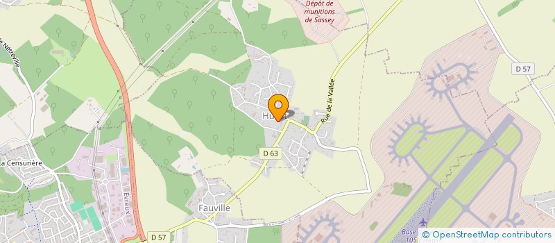 localisation de l'entreprise SCI DU HAUT BOIS  HUEST