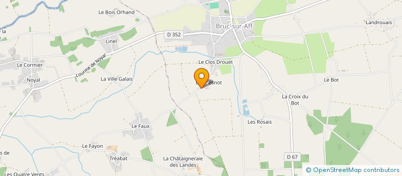 localisation de l'entreprise SCI DU HAUT BOTEA  SIXT-SUR-AFF