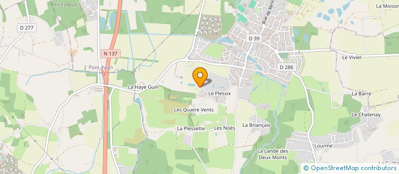 localisation de l'entreprise SCI DU HAUT BOUHAREE à ORGERES