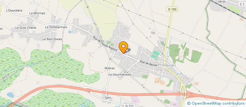 localisation de l'entreprise SCI DU HAUT CHEMIN  BOUEE