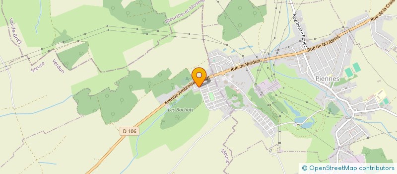 localisation de l'entreprise SCI DU HAUT D'ORIEUX  MERCY-LE-BAS