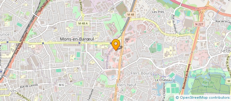 localisation de l'entreprise SCI DU HAUT DE LA CRUPPE à VILLENEUVE D ASCQ