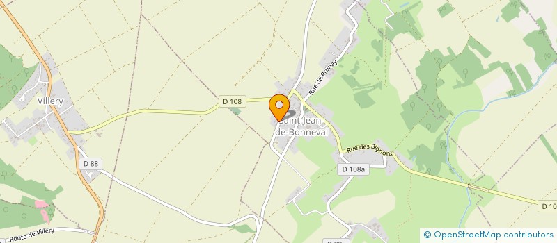 localisation de l'entreprise SCI DU HAUT DE SAINT JEAN  SAINT-JEAN-DE-BONNEVAL