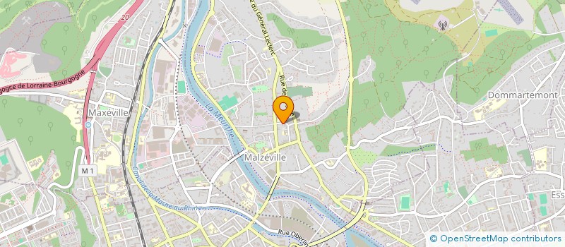 localisation de l'entreprise SCI DU HAUT DES ROCHES PETRES  MALZEVILLE