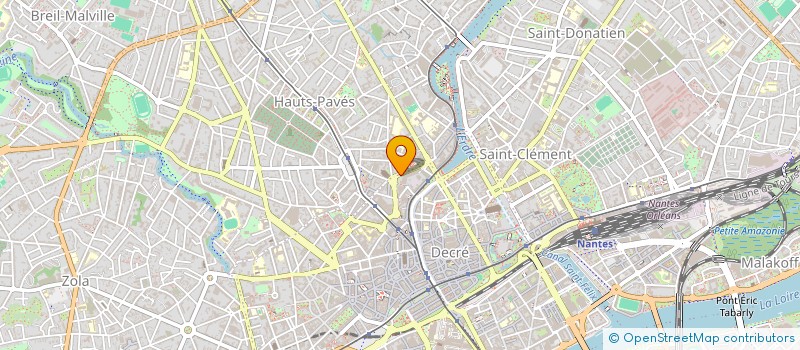 localisation de l'entreprise SCI DU HAUT DES TROIS CROISSANTS à NANTES