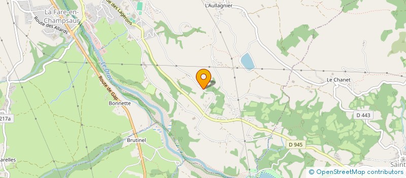 localisation de l'entreprise SCI DU HAUT DOMAINE  SAINT-BONNET-EN-CHAMPSAUR