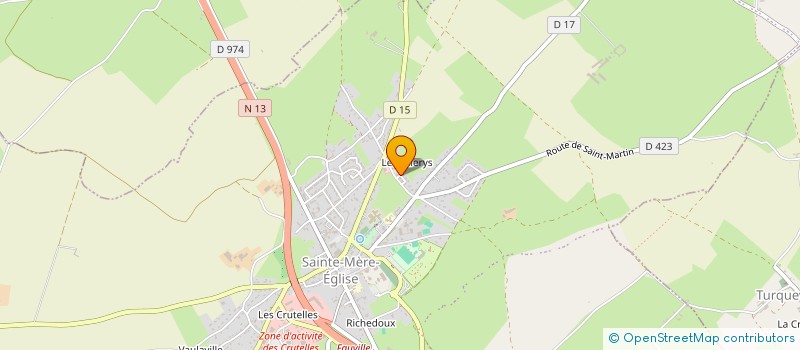 localisation de l'entreprise SCI DU HAUT DYCK à CARENTAN-LES-MARAIS