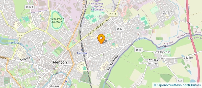 localisation de l'entreprise SCI DU HAUT ECLAIR à CERISE