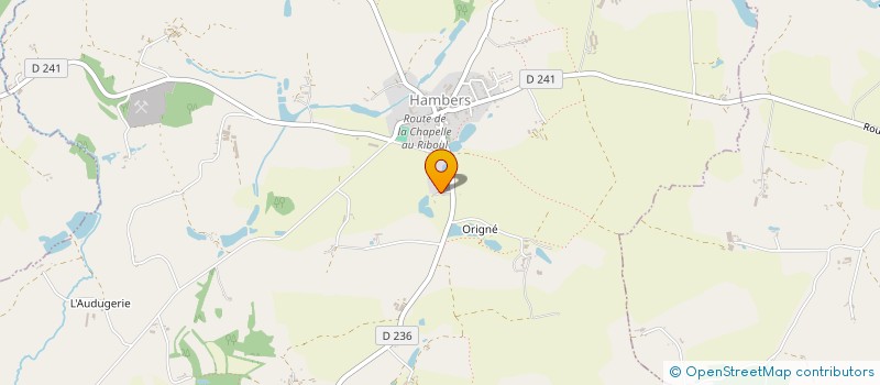 localisation de l'entreprise SCI DU HAUT-MAINE  VIMARTIN-SUR-ORTHE