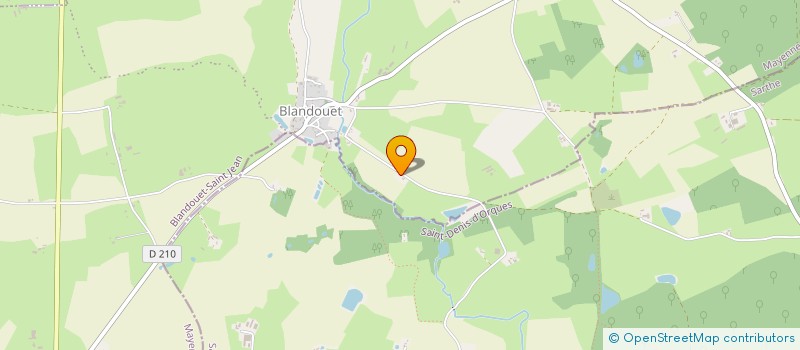 localisation de l'entreprise SCI DU HAUT ROCHER  SAINTE-SUZANNE-ET-CHAMMES