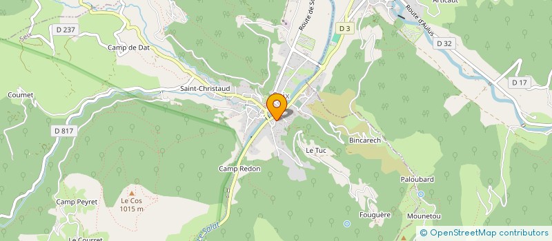 localisation de l'entreprise SCI DU HAUT SALAT à SEIX
